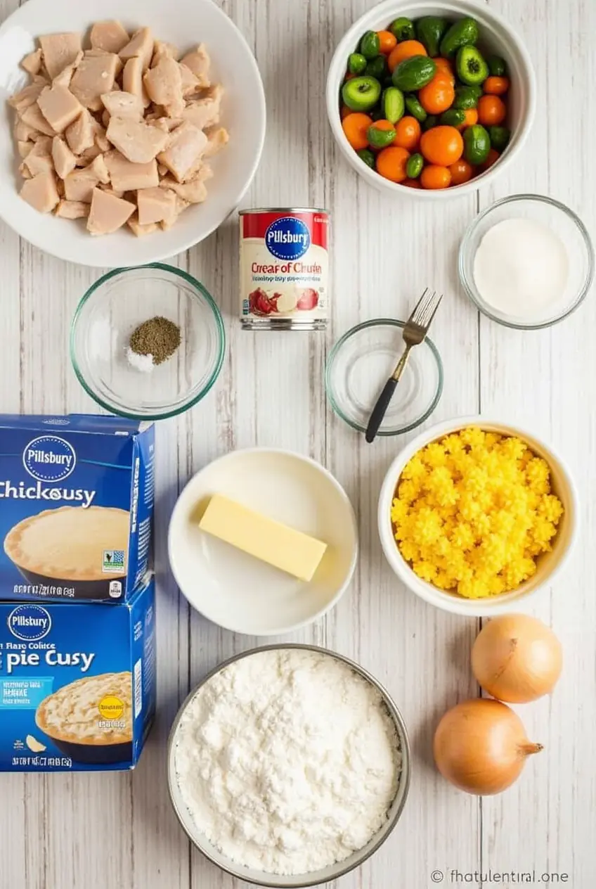 pillsbury chicken pot pie recipe